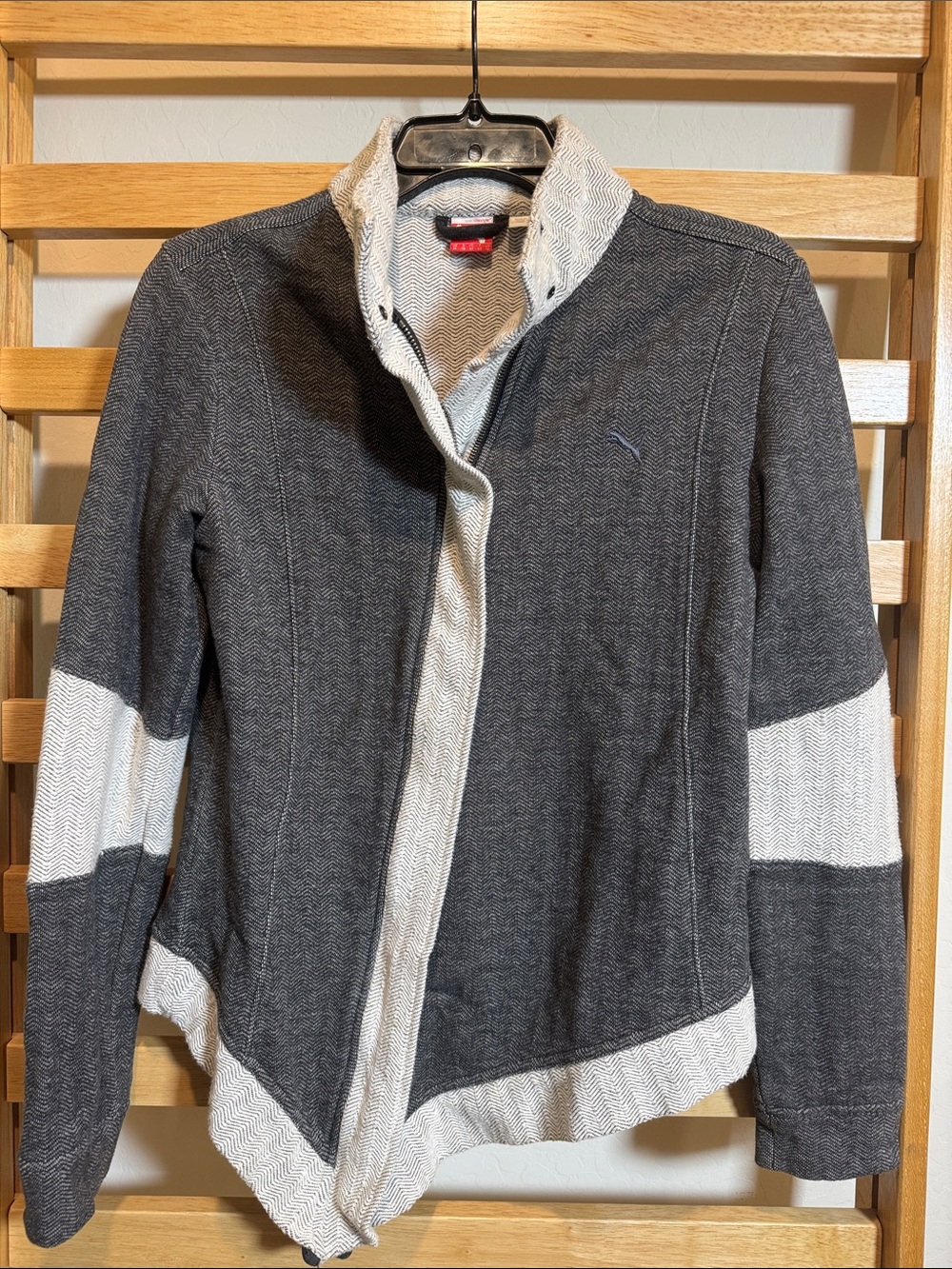 Puma Gray and White Women's Jacket